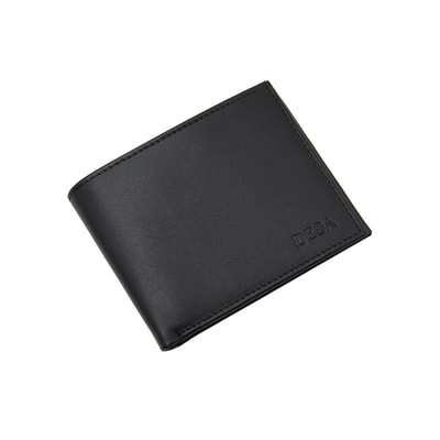 Siyah Mike Silky Deri Erkek Cüzdan