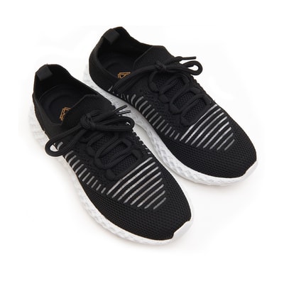 Siyah Millenia Kadın Triko Spor Ayakkabı