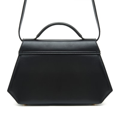 Siyah Mond Kadın Deri Omuz Askılı Çanta