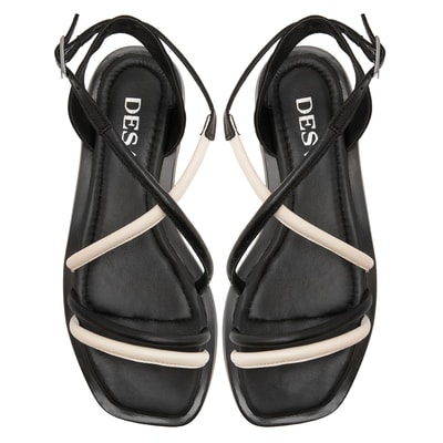 Siyah Tulipe Kadın Sandalet