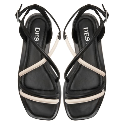 Siyah Tulipe Kadın Sandalet