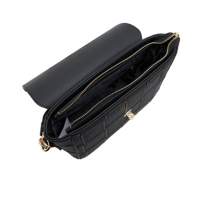 Siyah Vallmo Kadın Omuz Askılı Çanta