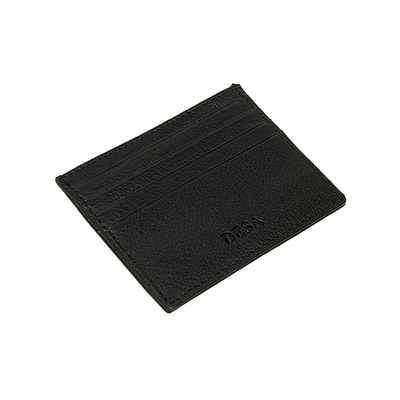 Siyah Vidal Floter Deri Kartlık