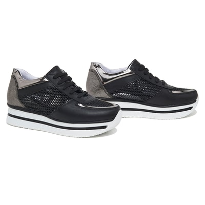 Siyah Villarosa Kadın Spor Ayakkabı