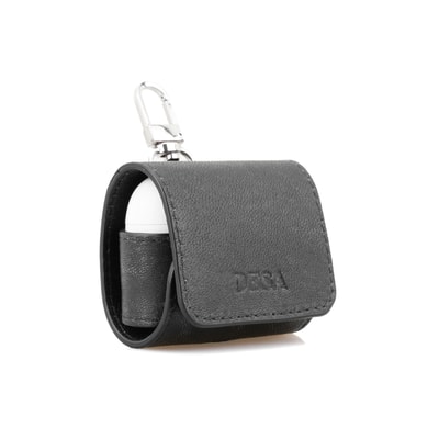 Siyah Vintage Deri Airpods Pro Kılıfı 2. Nesil