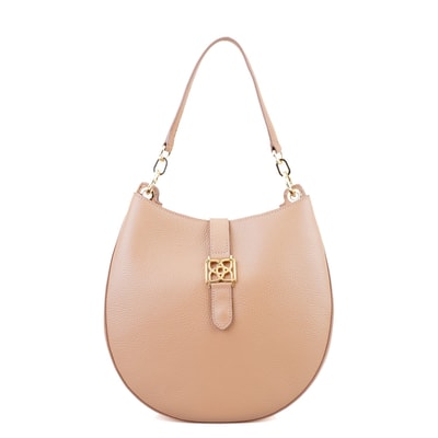 Soleil Taba Kadın Deri Omuz Çantası