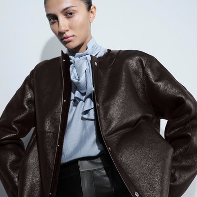 Soley Koyu Kahve Kadın Kürk Ceket