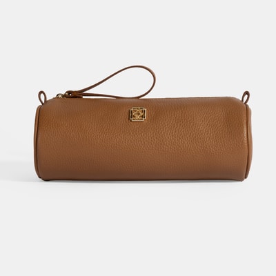 Taba Deri Kalemlik/Tıraş/Makyaj Çantası