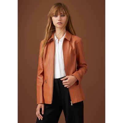 Taba Jaxie Kadın Deri Ceket