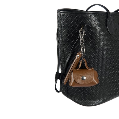 Taba Mini Deri Anahtarlık