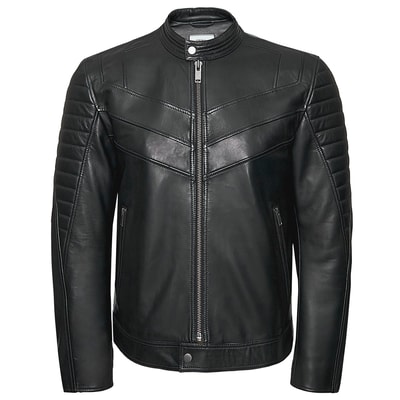 Teddeo Erkek Deri Motorcu Mont