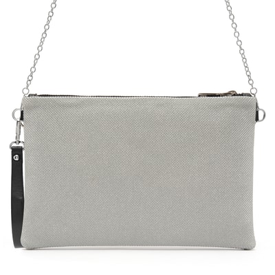 Thayer Gümüş Kadın Clutch