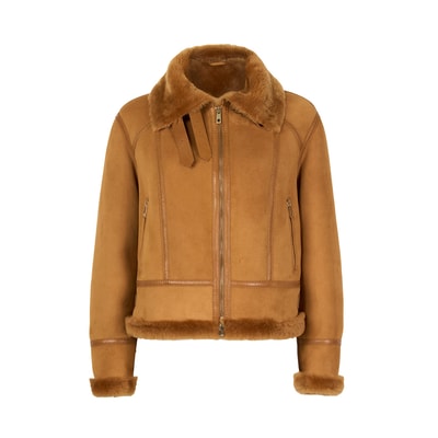 Tinora Kahve Kürk Ceket