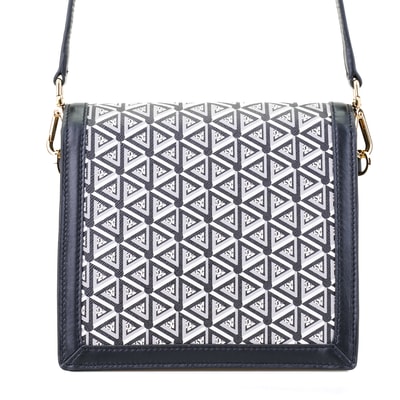 Tronc Siyah Kadın Monogram Omuz Çantası