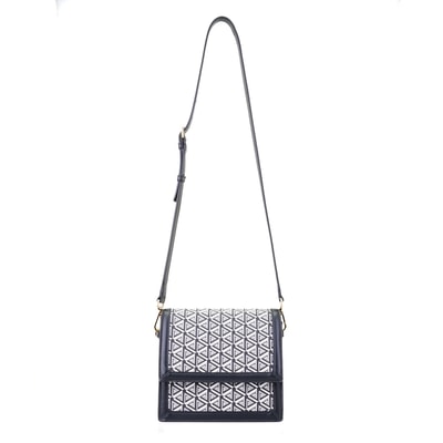 Tronc Siyah Kadın Monogram Omuz Çantası