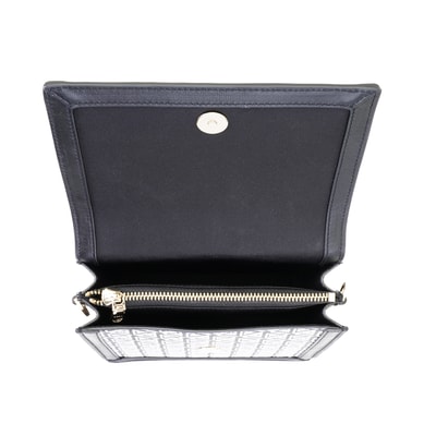 Tronc Siyah Kadın Monogram Omuz Çantası