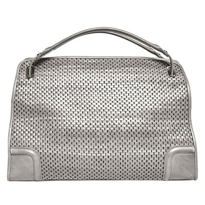 Trudy Kadın Örgülü Deri El Çantası