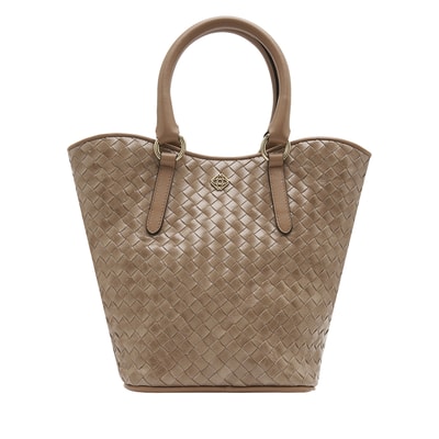 Tulip Kadın Örgü Deri El Çantası