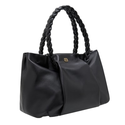 Tulip Siyah Kadın Deri Omuz Askılı Çanta