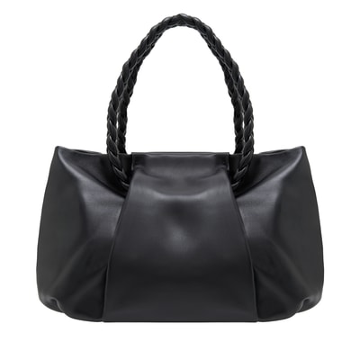 Tulip Siyah Kadın Deri Omuz Askılı Çanta