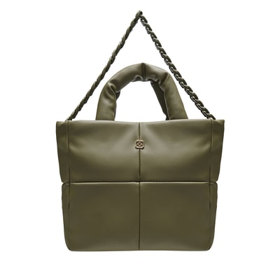 Tulipe Haki Kadın El Çantası