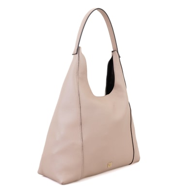 Tulipko Bej Kadın Deri Omuz Çantası