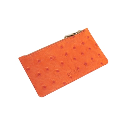 Turuncu Welkin Kadın Deri Kartlık