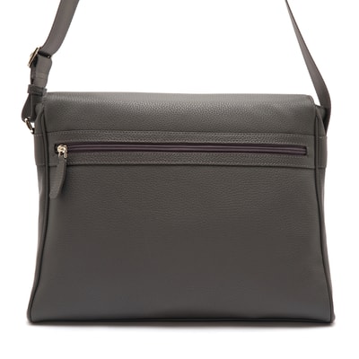 Verena Antrasit Erkek Deri Postacı Çantası