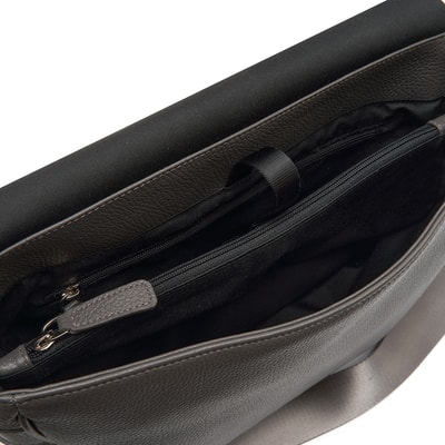 Verena Antrasit Erkek Deri Postacı Çantası