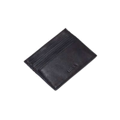 Vidal Kahve Kadın Eskitme Deri Kartlık