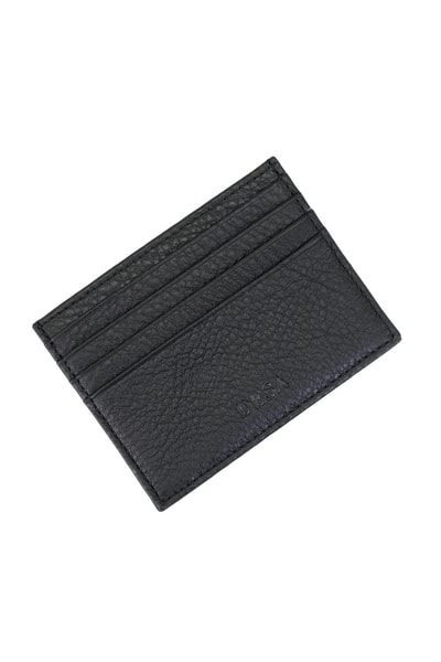 Vidal Siyah Erkek Deri Kartlık
