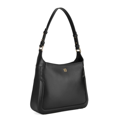 Vienna Siyah Kadın Deri Omuz Çantası