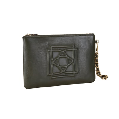 Vionya Siyah Kadın Deri El Çantası