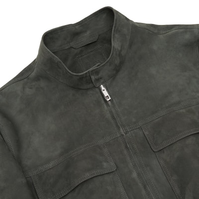 Vitale Erkek Süet Bomber Deri Ceket