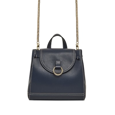 Voleta Kadın Zincir Detaylı Deri Omuz Çantası