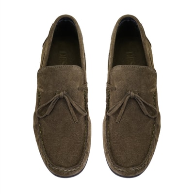 Wilhelm Yeşil Erkek Süet Deri Loafer