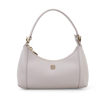 xxx Brielle Bej Kadın Deri Omuz Çantası