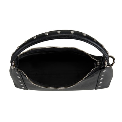 xxx Brielle Siyah Kadın Deri Omuz Çantası