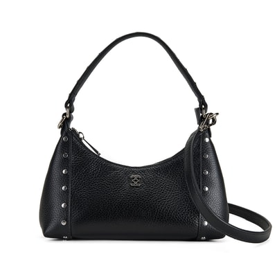 xxx Brielle Siyah Kadın Deri Omuz Çantası