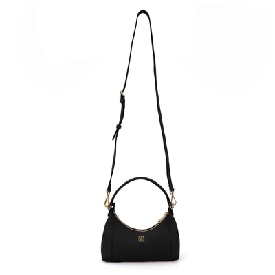 xxx Brielle Siyah Kadın Deri Omuz Çantası