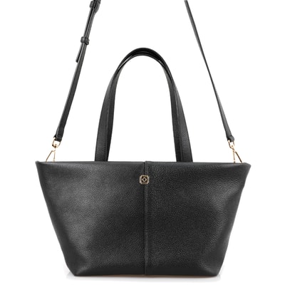 xxx Dahlie Siyah Kadın Deri Omuz Çantası