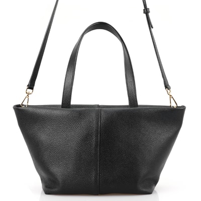 xxx Dahlie Siyah Kadın Deri Omuz Çantası