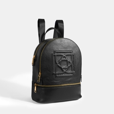 xxx Leopold Kadın Siyah Sırt Çantası