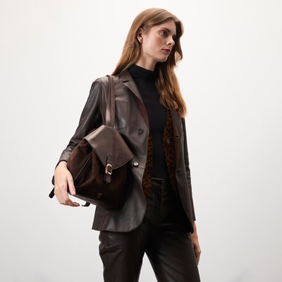 xxx Merina Kahve Kadın Omuz / Sırt Çantası