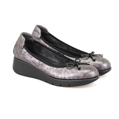 XXXBrunel Gri Kadın DesaComfort Deri Günlük Ayakkabı