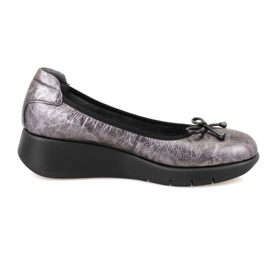 XXXBrunel Gri Kadın DesaComfort Deri Günlük Ayakkabı