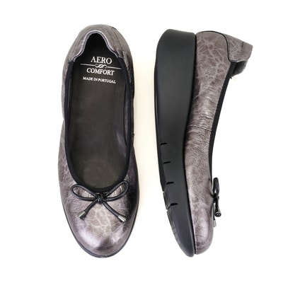 XXXBrunel Gri Kadın DesaComfort Deri Günlük Ayakkabı