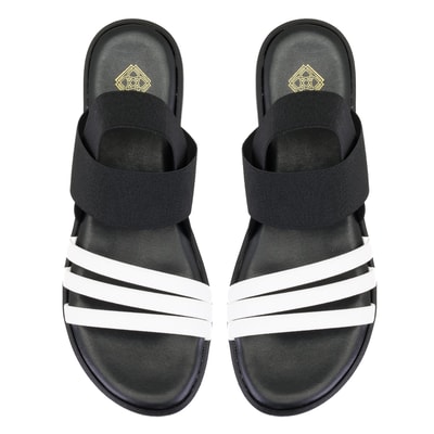 XXXGloaria Beyaz Kadın Comfort Tabanlı Sandalet