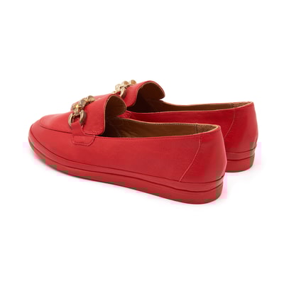 XXXHope DesaComfort Kırmızı Kadın Deri Loafer
