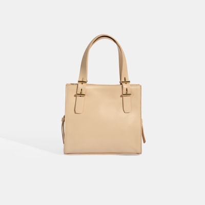 xxxKadın Bej Deri Omuz Çantası